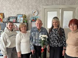 90-летнего юбиляра чествовали в аг. Пересады Борисовского района 90-летнего юбиляра чествовали в аг. Пересады Борисовского района