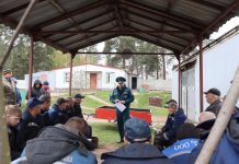 О безопасности без громких фраз: спасатели встретились с коллективом Борисовского завода грунторезной техники