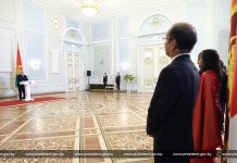 Президент Беларуси Александр Лукашенко принял верительные грамоты послов 10 государств