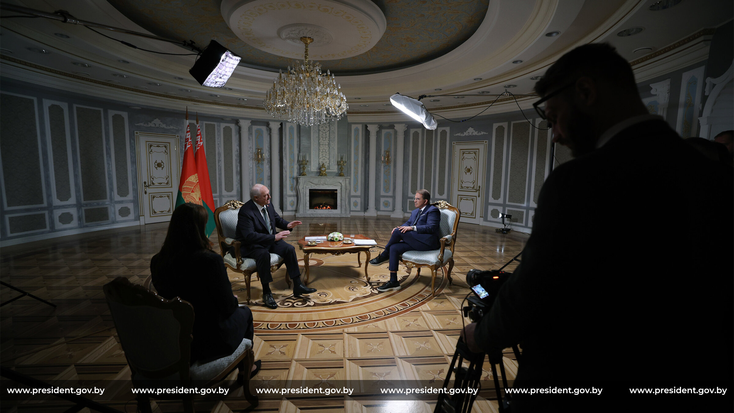 Президент Беларуси Александр Лукашенко дал интервью телеканалу RT