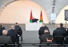 Президент совершил рабочую поездку в Мозырский район Гомельской области