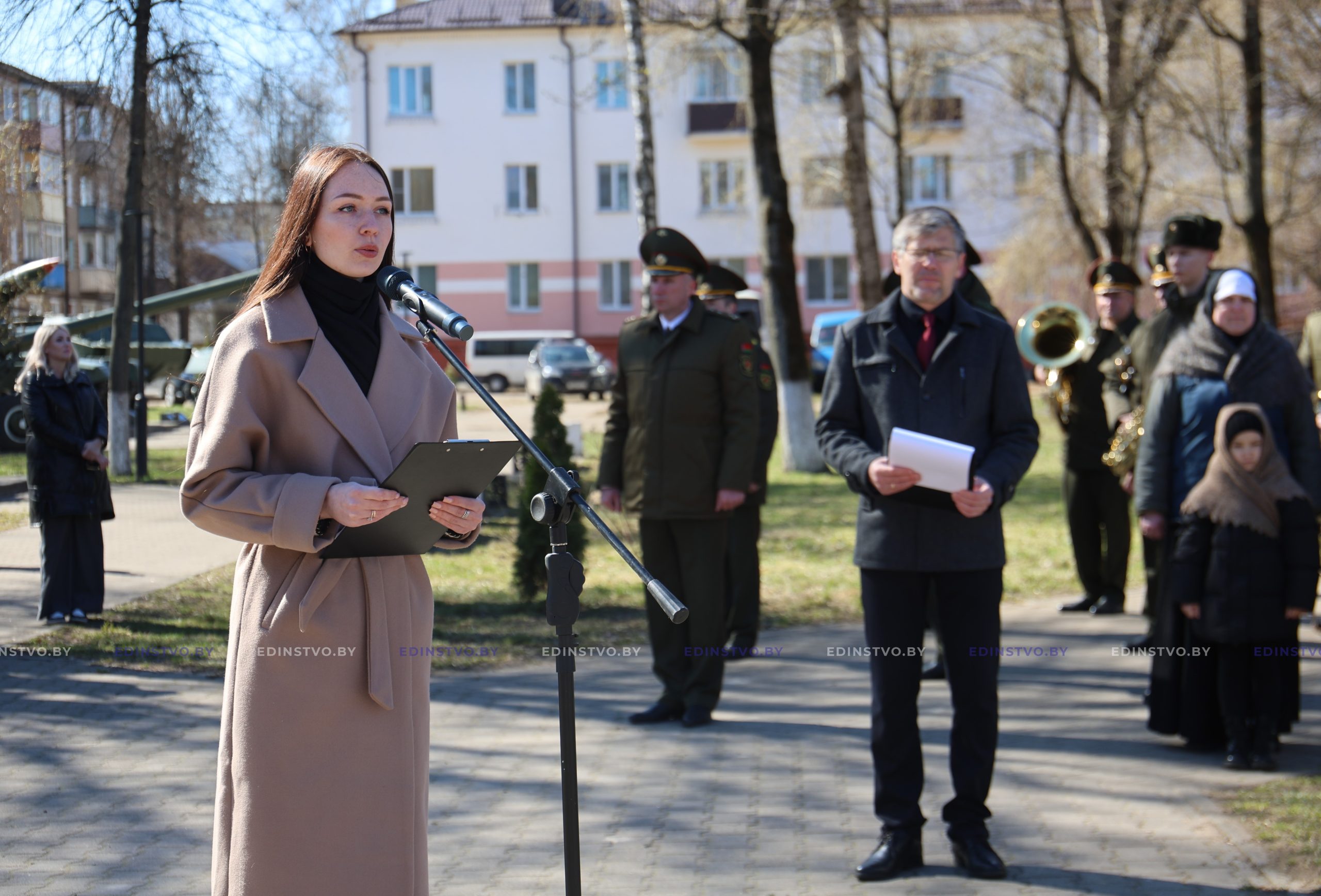 Накануне Международного дня освобождения узников фашистских концлагерей в Борисове прошел митинг