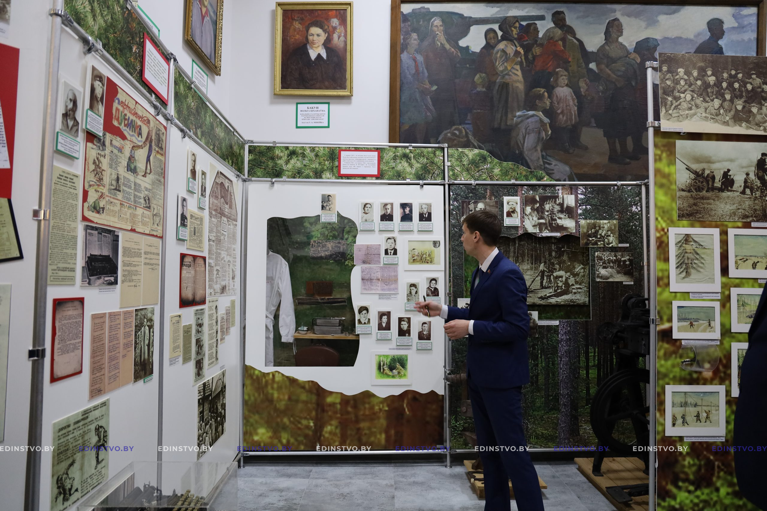 В Зембине после капремонта открылся Музей народной славы. Что можно увидеть в его экспозиции?