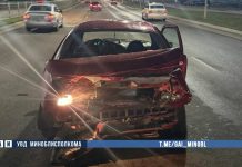 В Борисове в минувшее воскресенье произошло ДТП