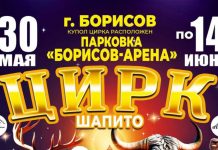 Впервые в Борисове цирк шапито «13 метров» совместно с Гомельским государственным цирком с международной программой
