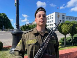 Борисовчанин Алексей Ничипурчик: «Ожидаю, что служба пройдет спокойно»