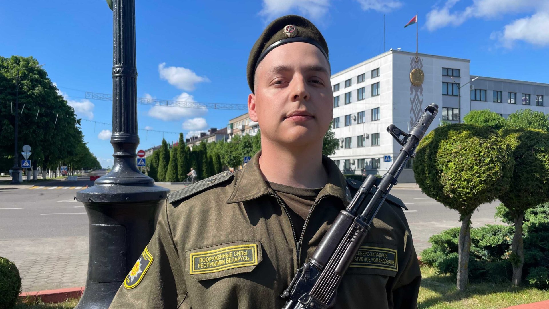 Борисовчанин Алексей Ничипурчик: «Ожидаю, что служба пройдет спокойно»