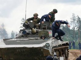 Межведомственное слаживание в условиях боевых действий: под Борисовом прошло учение Следственного комитета Межведомственное слаживание в условиях боевых действий: под Борисовом прошло учение Следственного комитета