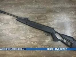 В Борисовском районе у мужчины изъяли незаконно хранящуюся пневматическую винтовку