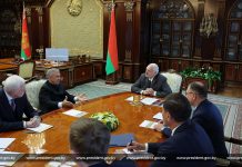 Александр Лукашенко встретился с главой Республики Татарстан Российской Федерации Рустамом Миннихановым
