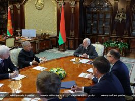 Александр Лукашенко встретился с главой Республики Татарстан Российской Федерации Рустамом Миннихановым