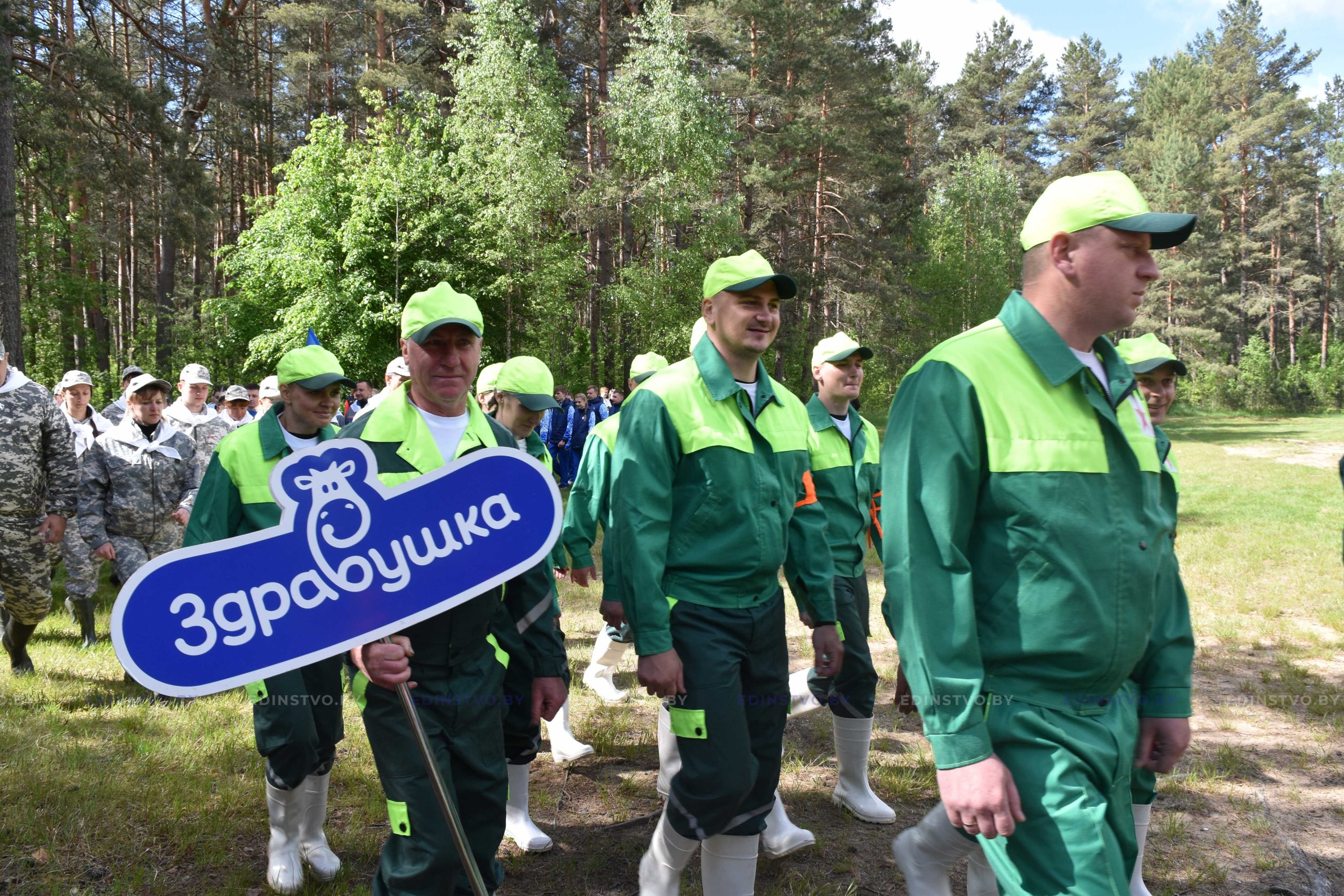 Районные соревнования санитарных дружин состоялись на Борисовщине. РЕПОРТАЖ