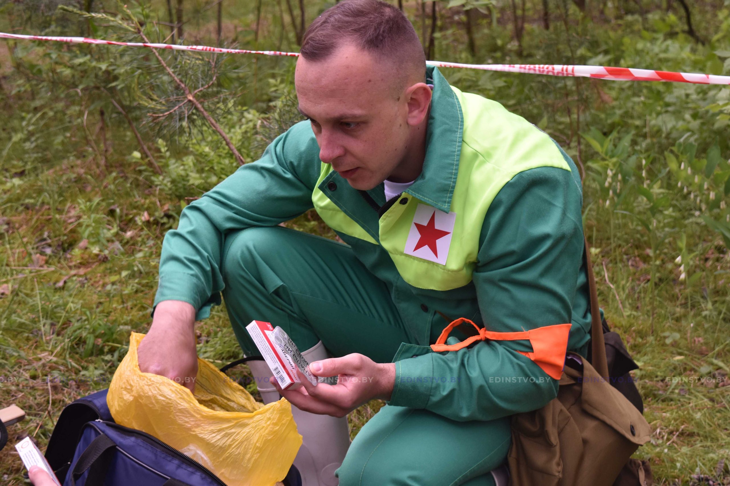 Районные соревнования санитарных дружин состоялись на Борисовщине. РЕПОРТАЖ