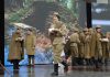 Празднование Дня Победы в Борисове продолжилось у Дворца культуры им. М. Горького