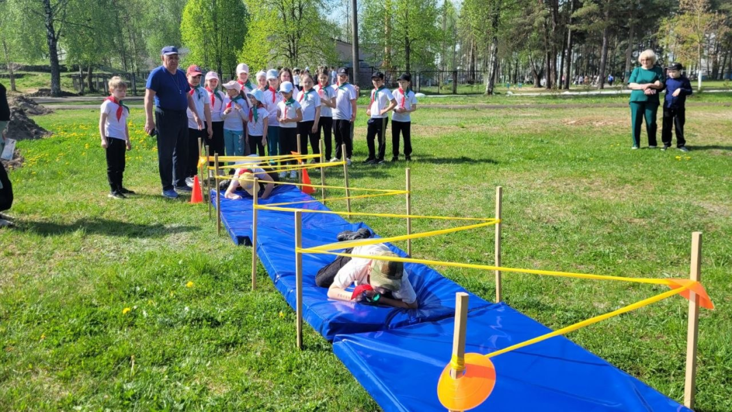 В средней школе №24 г. Борисова прошла спортивно-патриотическая игра с элементами «Зарницы»