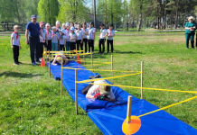 В средней школе №24 г. Борисова прошла спортивно-патриотическая игра с элементами «Зарницы»