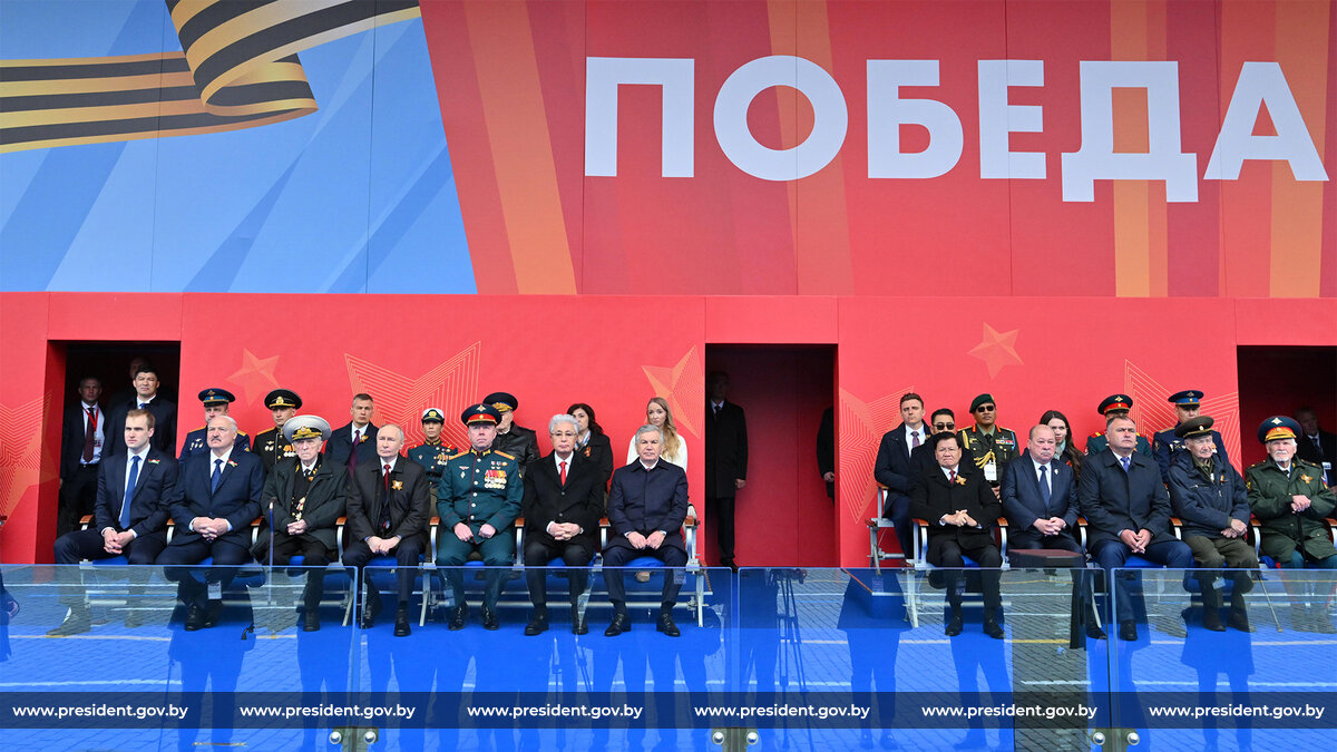 Александр Лукашенко в Москве принял участие в торжествах в честь Дня Победы
