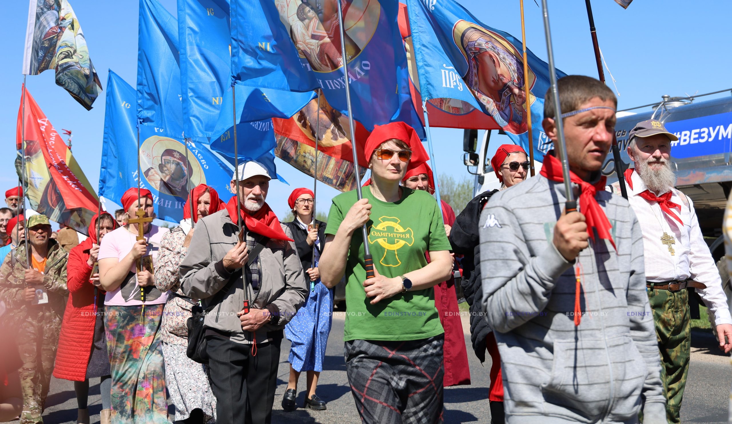 Пасхальный общеепархиальный Крестный ход прибыл в Борисов