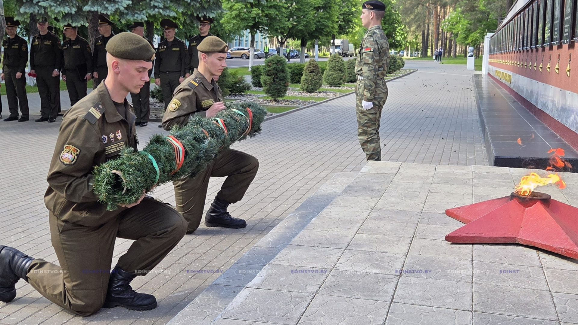 В Борисовском районе стартовали учебно-полевые сборы для десятиклассников