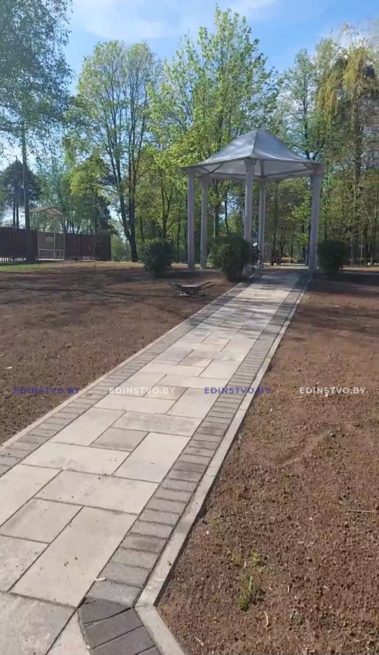 Как преображается городской парк Борисова. Фоторепортаж