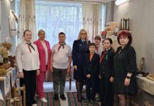 Накануне Дня Победы Новосадскую среднюю школу Борисовского района посетили гости