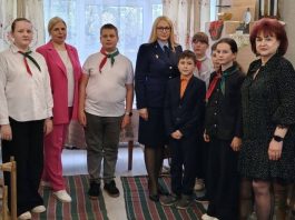 Накануне Дня Победы Новосадскую среднюю школу Борисовского района посетили гости