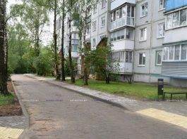 Преображение общего двора трех пятиэтажек на ул. Серебренникова в Борисове Преображение общего двора трех пятиэтажек на ул. Серебренникова в Борисове