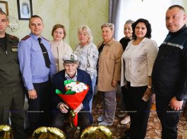 В Борисове со 100-летним юбилеем поздравили участника Великой Отечественной войны Ивана Косяченко В Борисове со 100-летним юбилеем поздравили участника Великой Отечественной войны Ивана Косяченко