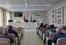 В Борисове прошли занятия с членами добровольных дружин