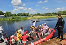 В День безопасности на водах школьники посетили Борисовскую спасательную станцию ОСВОД