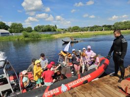В День безопасности на водах школьники посетили Борисовскую спасательную станцию ОСВОД