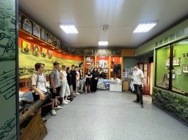 Республиканский марафон молодежи и студенчества: студотрядовцы с экскурсией посетили музей