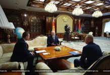 Александр Лукашенко встретился с российским предпринимателем Дмитрием Мазепиным