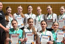 Волейбол: третьи на областных состязаниях