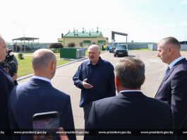 Александр Лукашенко совершил рабочую поездку в Оршанский район Витебской области