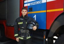 Начальник дежурной смены пожарной аварийно-спасательной части №1 Борисовского ГРОЧС Рустам Раджабов рассказал о своей службе