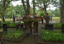 В семидесятый раз в первое воскресенье июля у партизанского мемориала в Буденичах прошел митинг