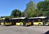 Пять новых автобусов поступили в филиал «Автобусный парк №3» города Борисова