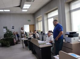 Начальник Борисовского ГРОЧС Василий Кузьменок встретился с трудовым коллективом ООО «Биоттера»