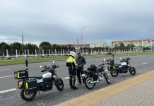 в Борисовском районе: ГАИ проверяет водителей мототранспорта и напоминает о безопасности