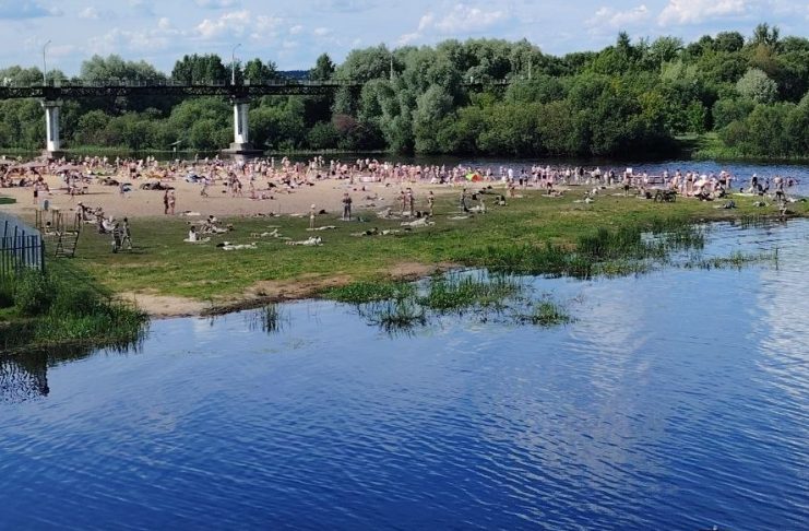 В Борисове матрос-спасатель ОСВОД спас тонувшую женщину на реке Березина