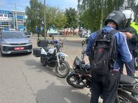 Госавтоинспекция Борисовского РУВД проводит мероприятия по профилактике ДТП с участием мототранспорта