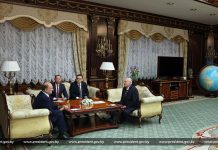 Александр Лукашенко встретился с председателем Центрального комитета Коммунистической партии России, руководителем фракции КПРФ в Государственной думе Геннадием Зюгановым