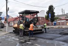 Асфальтирование участка ул. Дзержинского в Борисове. Фоторепортаж