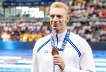 Григорий Пекарский с рекордом Беларуси завоевал бронзу чемпионата Европы на дистанции 50 м баттерфляем