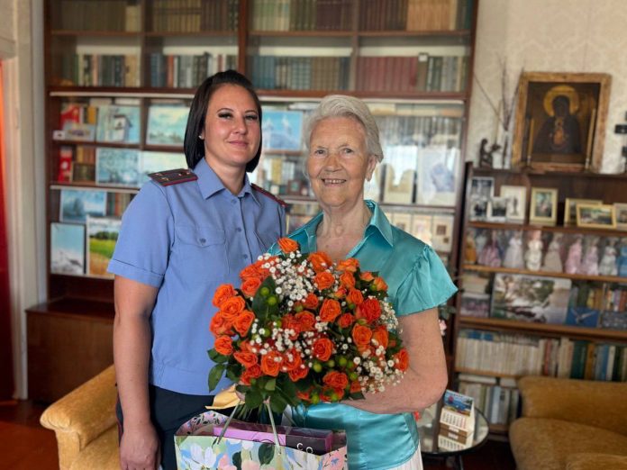 Правоохранители Борисовщины поздравили с 80-летием ветерана органов внутренних дел