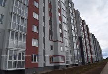 Последняя из 16 многоэтажек сегодня сдана в микрорайоне Лядище-2 Борисова