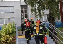 Спасатели провели профилактическое мероприятие в общежитии №8 УП «Жилье» и Лошницкой гимназии