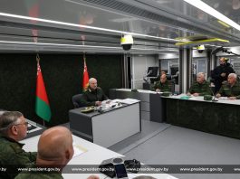 Александр Лукашенко посетил общевойсковой полигон Обуз-Лесновский в Барановичском районе Брестской области