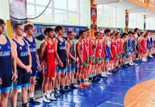 Греко-римская борьба: с первым местом в командном зачете